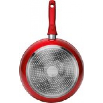 Cheffinger Koekenpan Wokpan Inductie afneembare handgreep Ø 30cm FWD-30 Rood - Afbeelding 3