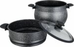 Cheffinger Couscous pannenset 3 st. ca. 12 L stomer Ø 26 CF-COUS12 Cheffinger - Afbeelding 4