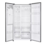 NIEUW!! Fitelli Amerikaanse koelkast zwart 90 cm breed met ijs en waterdispenser - Afbeelding 2