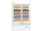 Exquisit CD 1010 FN Flessenkoelers/glazen deur/Horeca 120cm breed - 960L - 0-10°C - Deurslot - Reclame Display - Flessenkoeler / Exquisit