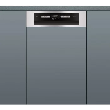 BAUKNECHT BSBO3O23PFX inbouw vaatwasser (Semi inbouw vaatwasser, 448 mm breed)