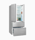 Exquisit FD430-030F French Door Amerikaanse koelkast 71.3 cm breed inoxlook - Afbeelding 3