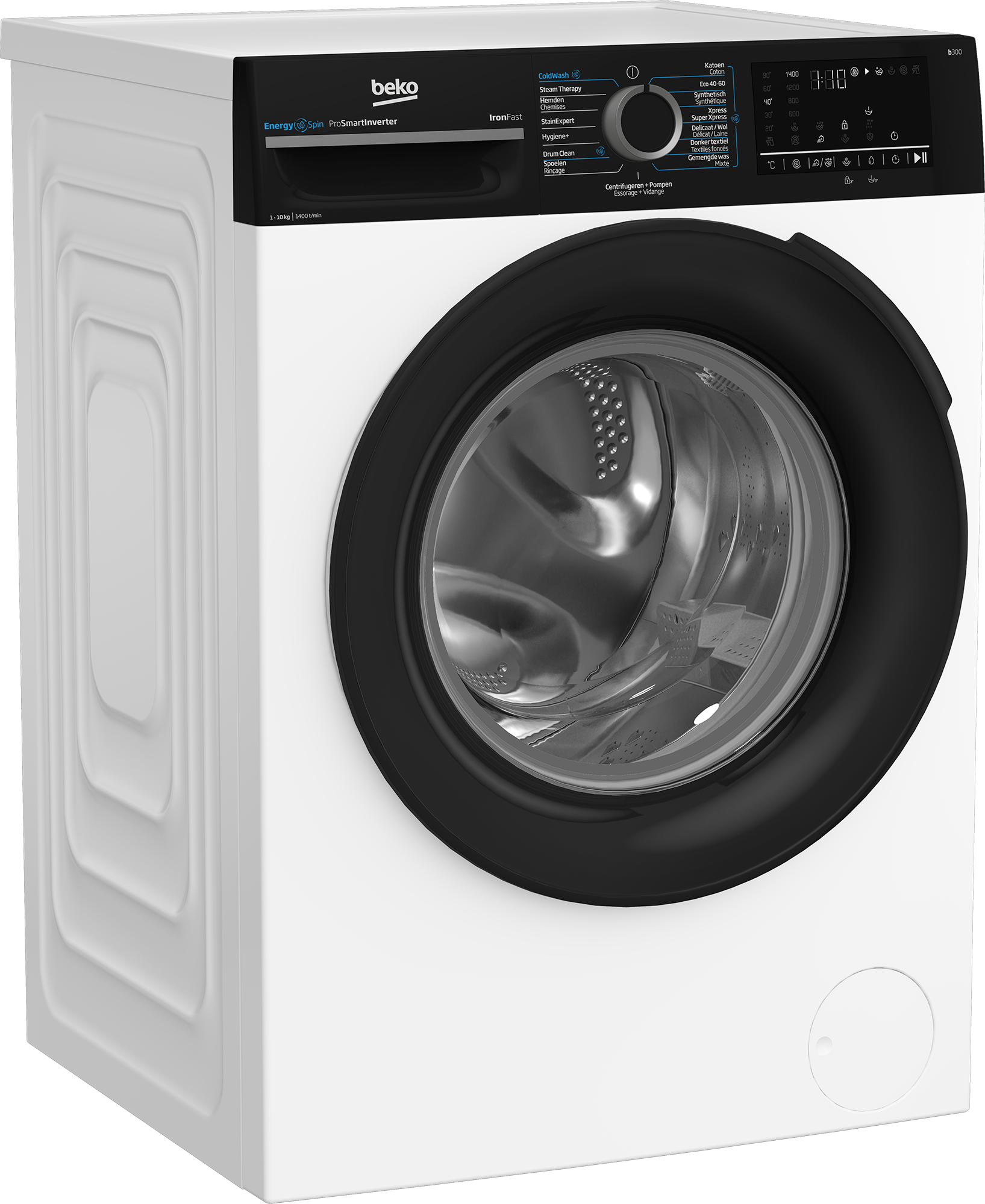 BV4 BM3WFU41041B: Vrijstaande Wasmachine (10 kg, 1400 rpm)outlet - Afbeelding 1