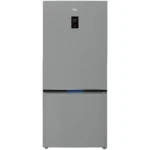 RCNE720E3VZXPN BEKO koel/vries combinatie Koel/vries vrijstaand, 192cm, 615L (430+185), NoFrost, 41dB, Tiptoets., LED, Energie F