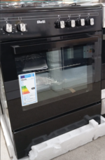Fitelli FG6001ZW, Zwart Gasfornuis 60CM - Afbeelding 2