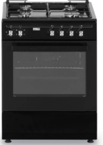 Fitelli FG6001ZW, Zwart Gasfornuis 60CM