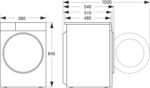 Hisense WF3S9043BW3/BLX 9kg A-30% - Afbeelding 5