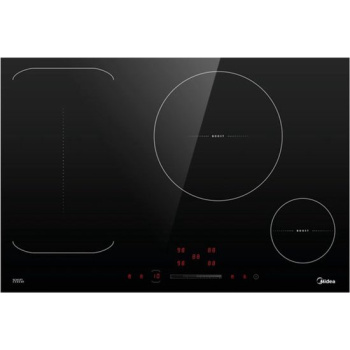 Midea Inductiekookplaat – Model KI800IX, 80 cm, 4 Zones