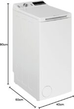 Bauknecht Wtl 56313 C Bovenlader Wasmachine 6kg 1200t - Afbeelding 5