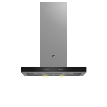 Beko BHCB63640BH afzuigkap Muurmontage Zwart, Roestvrijstaal 627 m³/uur A gratis thuis bezorgd