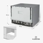 Inbouw mini vaatwasser 45 cm PKM Gratis bezorgen - Afbeelding 2