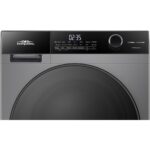 Everglades EVWM91412AG Zuinige Wasmachine - 9KG - A Klasse - Stoomfuncties/Allergie Gratis bezorgen+ - Koolborstelloze Motor - Zeer Stil 72dB - Titanium Grijs - 5 Jaar Garantie - Afbeelding 3