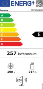 Samsung RT47CG6726S9 Vrijstaand 462 l E Roestvrijstaal gratis bezorging - Afbeelding 4