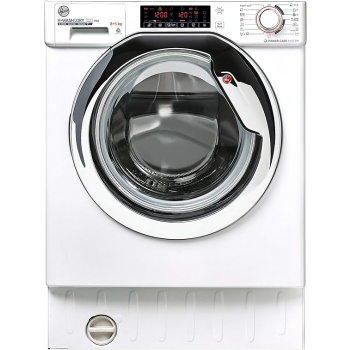 Hoover HBDO485TAMCE/1-S inbouw was-droogcombinatie Nieuw