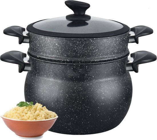 550x490 cheffinger couscouspan 6 liter - Afbeelding 1