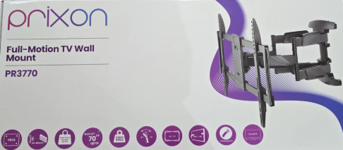 Schermafbeelding 2025-12-18 114938 Prixon - PR3770 Verstelbare TV Beugel 37"-70" | Kantelbaar, Draaibaar & Sterk tot 45,5 kg - Afbeelding 1