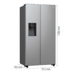 Hisense RS5P535NTCE Side-By-Side Amerikaanse Koelkast - Afbeelding 7