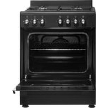 Everglades EVCK6012 - Gasfornuis - Mat Zwart - 60CM - 56 Liter - Hete Lucht Oven - 8 Ovenstanden - 5 Jaar Garantie - Afbeelding 2