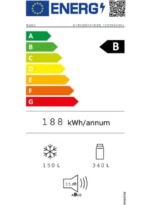 Beko B7RCNE567HXB Koel-vriescombinatie B | RVS | XXL 70 cm breed - Afbeelding 5