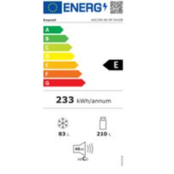 Exquisit KGC295-80-NF-041EB - Koel-vriescombinatie - Afbeelding 4