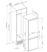 Inventum koelkast IKV1782S inbouw sleepdeur - Afbeelding 4