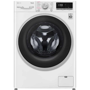 LG F4WV509S1 wasmachine Voorbelading 9 kg 1400 RPM B Wit