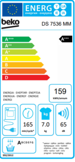 BEKO DS 7536 MM Wasdroger - Afbeelding 4
