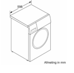 Bosch WAU28T70NL 9kilo Wasmachine - Afbeelding 7