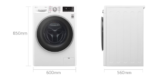 LG Wasmachine F14U2VDN1H | 8 kg | AquaLock™ | TurboWash™ - Afbeelding 6