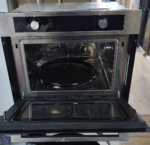 Inventum IMC6044RK - Inbouw combi-oven - Hetelucht - Magnetron - Grill - 44 liter - 45 cm hoog - Tot 230 graden - RVS/Zwart - Afbeelding 2
