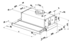 Beko CTB 9250 X - Afzuigkap - Inbouw - RVS - Afbeelding 3