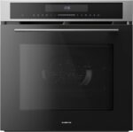 Inventum IMC6035RT - Inbouw combi-oven - Hetelucht - Magnetron - Grill - 72 liter - 60 cm hoog - Tot 250 graden - Zwart/RVS