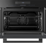 Inventum IMC4535GT - Inbouw combi-oven - Hetelucht - Magnetron - Grill - 50 liter - 45 cm hoog - Tot 250 graden - Zwart - - Afbeelding 2