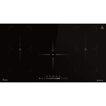 KKT KOLBE Inductie kookplaat 90 cm | 9,8 kW | 5 Kookzones | 9 vermogensniveaus | Touch Slider | IH89005FZ