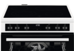 AEG CCB644OCBW Staande kookplaat, 60 cm, met keramische kookplaat, braadzone, meercircuitkookzone, verzonken knop, touch-bediening, grillfunctie, display met klok, A - Afbeelding 2