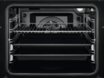 AEG CCB644OCBW Staande kookplaat, 60 cm, met keramische kookplaat, braadzone, meercircuitkookzone, verzonken knop, touch-bediening, grillfunctie, display met klok, A - Afbeelding 4