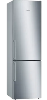 Bosch KGE398IBP - Koel-vriescombinatie - 201 cm - 343L - Low Frost - RVS